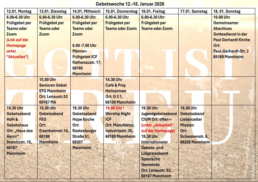 2026 Gebetswoche 2